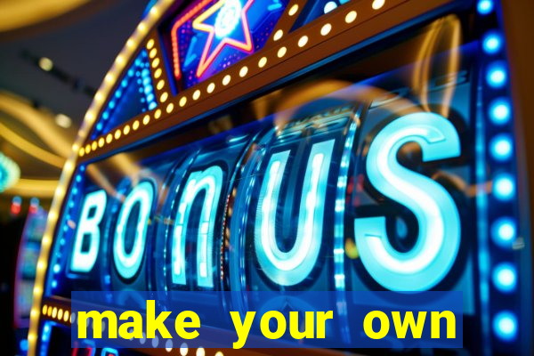 make your own bingo app